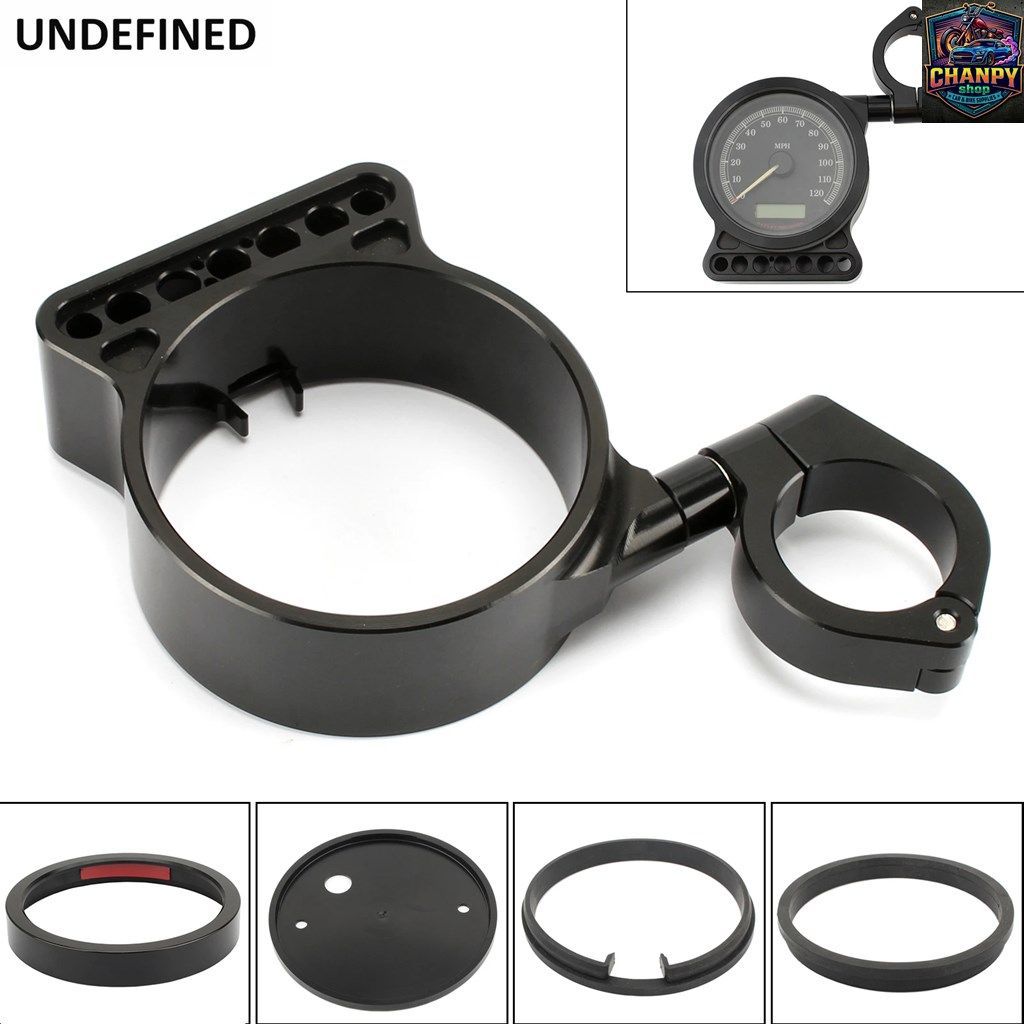 オートバイ用サイドスピードメーター移設ブラケットマウント 39mm ハーレー スポーツスター 883 1200 XL 93-15 ダイナ ローライダー ストリ