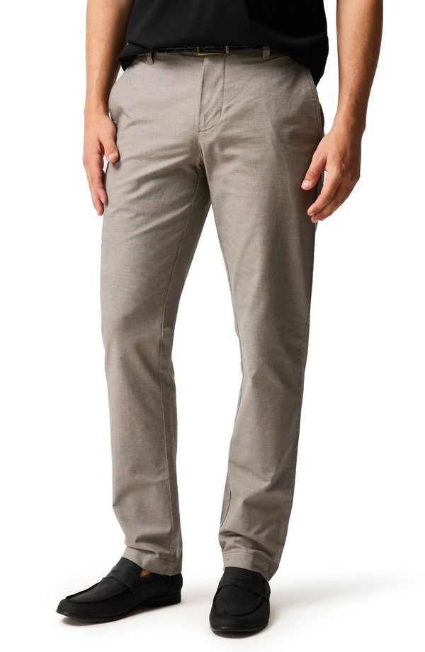 ロッドアンドグン メンズ ボトムス カジュアルパンツ コットン Rodd Gunn Flat Front Stretch Cotton Suit Pants Latte