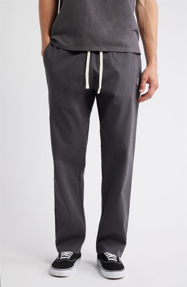 スタンダードイシュー メンズ ボトムス カジュアルパンツ コットン STANDARD ISSUE Standard Cotton Stretch Poplin Drawstring Slacker P
