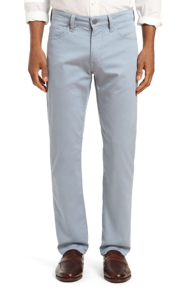 ３４ヘリテージ メンズ ボトムス カジュアルパンツ ストレート 34 Heritage Courage Straight Leg Pants French Blue Summer Coolmax ブル
