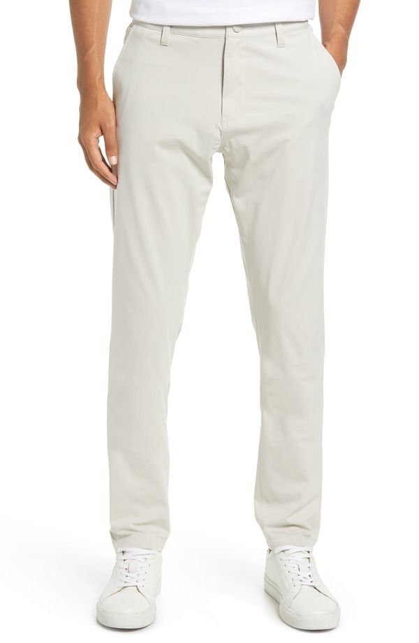 ローヌ メンズ ボトムス カジュアルパンツ スリムフィット Rhone Commuter Slim Fit Pantstone ストーン