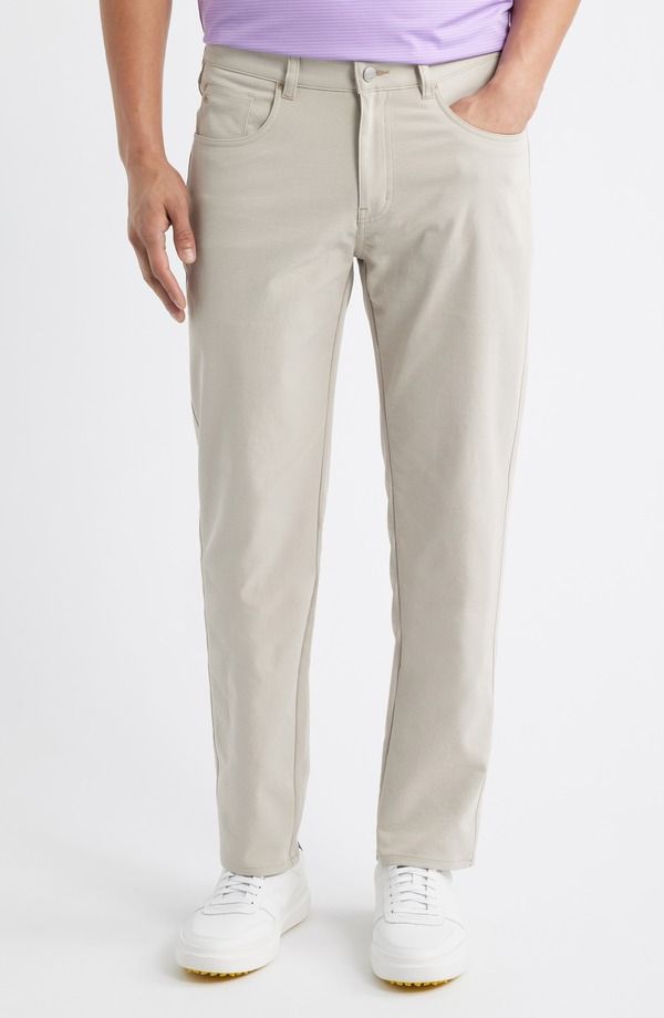 ピーター・ミラー メンズ ボトムス カジュアルパンツ Peter Millar EB66 Performance Five Pocket Pants Biscuit