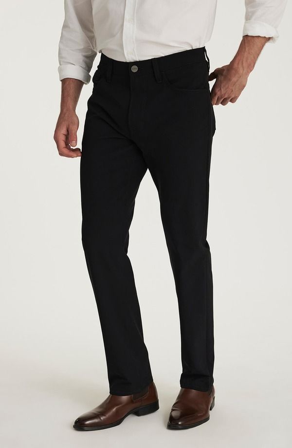３４ヘリテージ メンズ ボトムス カジュアルパンツ ストレート 34 Heritage Courage Commuter Straight Leg Pants Black Commuter Luxe