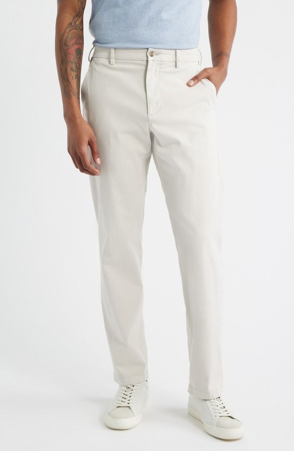 ピーター・ミラー メンズ ボトムス カジュアルパンツ Tシャツ Peter Millar Flat Front Signature Sateen Dress Pantstone ストーン