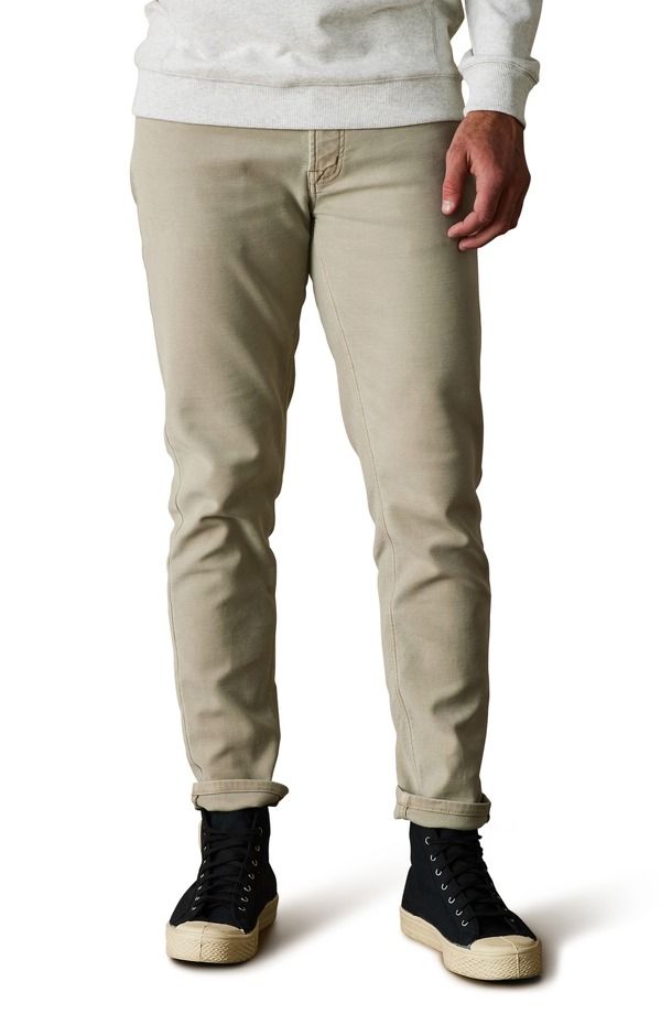 ノーマルブランド メンズ ボトムス カジュアルパンツ パイル The Normal Brand Comforterry FivePocketailored Fit Pantsandune サンド