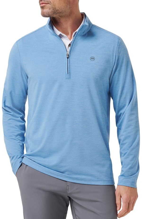 トラビスマヒュー メンズ アウター パーカー・スウェット ハーフジップ TravisMathew Heater Pro Quarter Zipullover Pacificoast