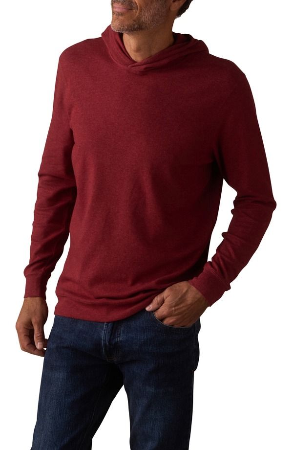 ノーマルブランド メンズ アウター パーカー・スウェット The Normal Brand Puremeso Essential Hoodie Redwood