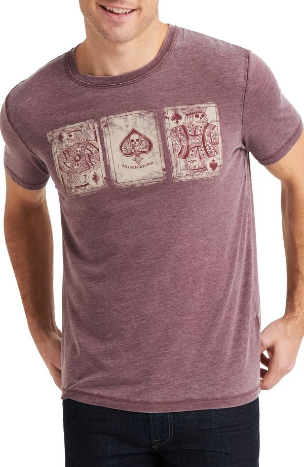 ラッキーブランド メンズ トップス Tシャツ グラフィック Lucky Brand Poker Cards Graphic TShirt Port Royale