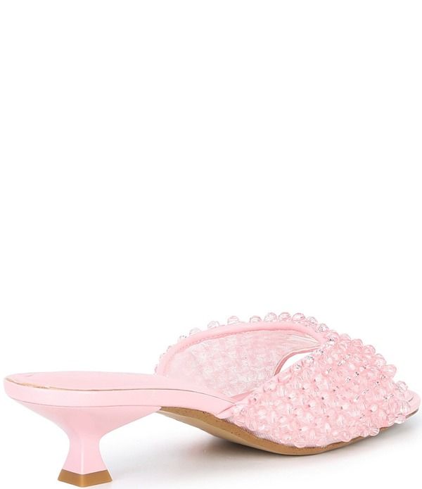 ジャンビニ レディース シューズ サンダル Gianni Bini Billeena Beadedresslide Sandalsirena Pink ピンク