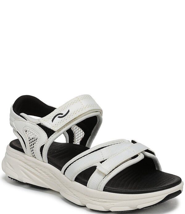 ライカ レディース シューズ サンダル Ryka Womens Devotion Max Sandals Egret Black ブラック