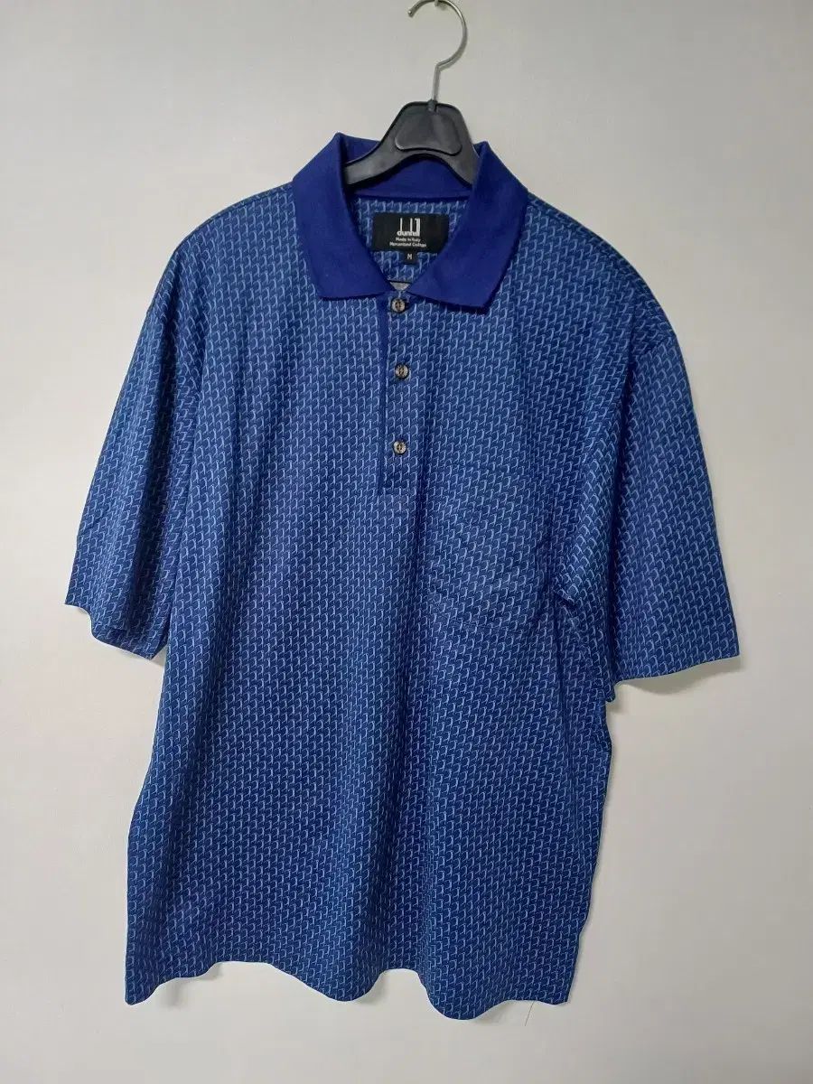 ブランド メンズ dunhill（ダンヒル）マーセライズドコットン 半袖Tシャツ (ほぼ新品 100)