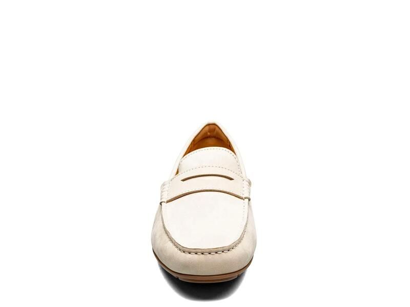 フローシャイム メンズ シューズ スリッポン・ローファー FlorsheimMotor Penny Driving Loafer Off White オフホワイト