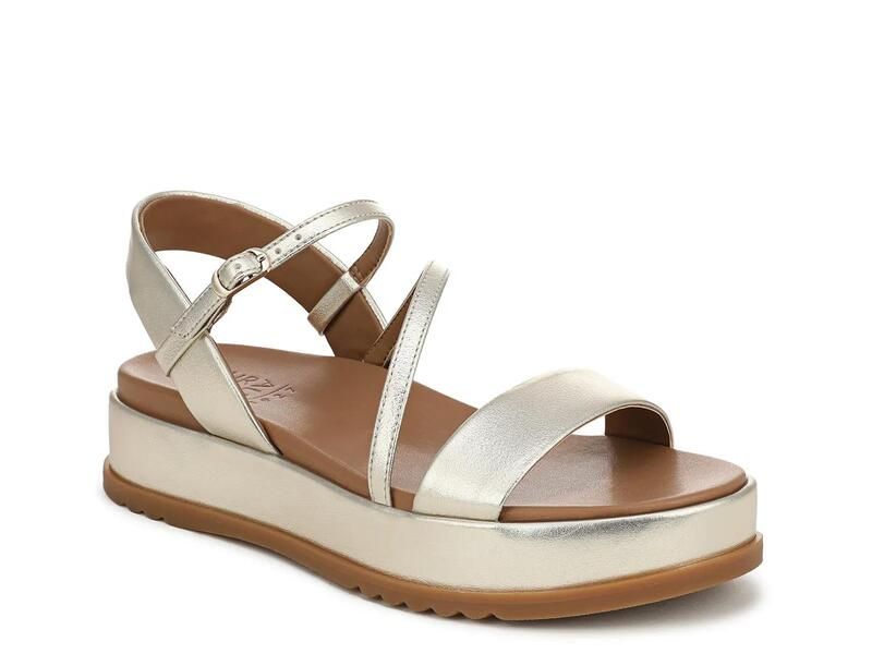 ナチュライザー レディース シューズ サンダル プラットフォーム NaturalizerZayda Platform Sandal Platino