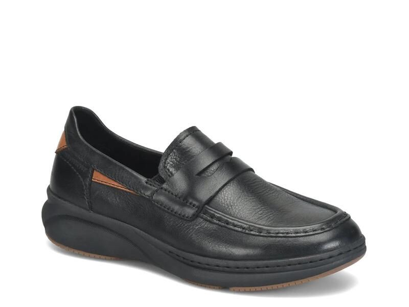 ボーン メンズ シューズ スリッポン・ローファー BornDavis Penny Loafer Black ブラック
