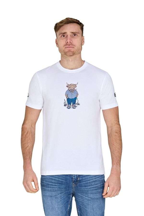 ライジングブル メンズ トップス Tシャツ Raging Bull YFC Bully Boy TShirt White ホワイト