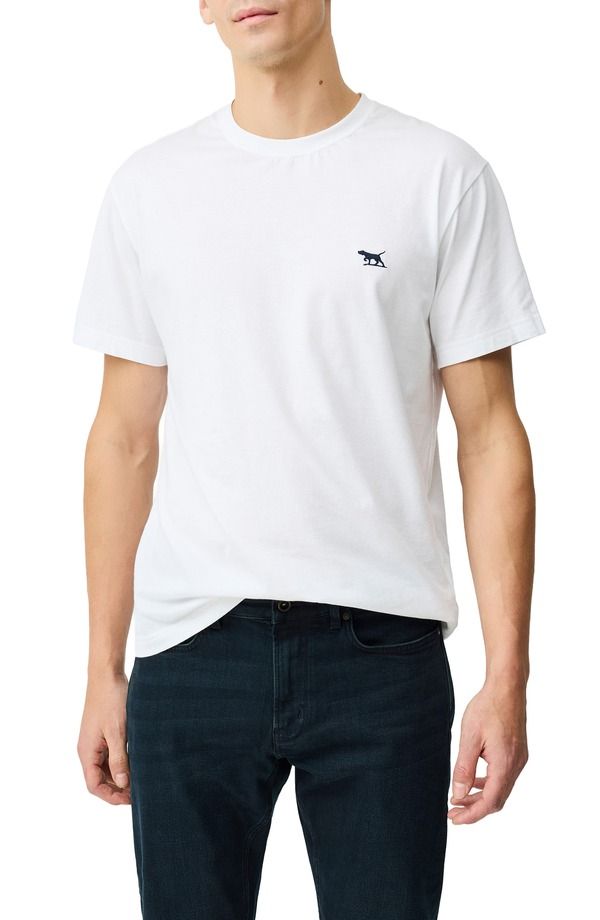 ロッドアンドグン メンズ トップス Tシャツ コットン Rodd Gunn The Gunn Tee 20 Sports Fit Cotton TShirt Snow