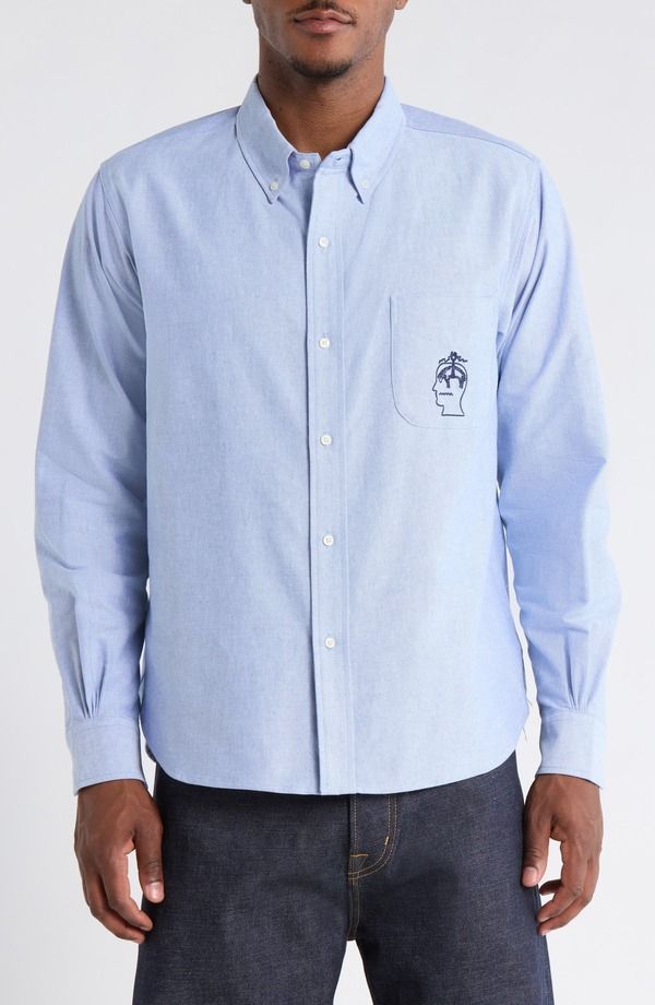 ブレインデッド メンズ トップス シャツ オックスフォード ダウン Brain Dead x Brooks Brothers California Selvedge Oxford ButtonDown