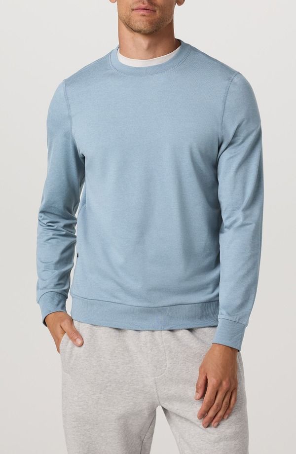 ビュオーリ メンズ アウター パーカー・スウェット Vuori Ponto Performance Crew Pullover Flint Heather ヘザー