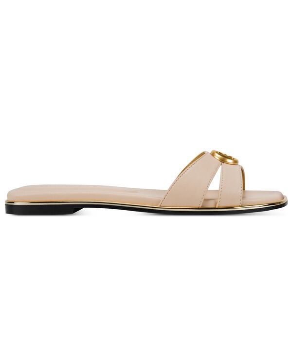 ダナ キャラン ニューヨーク レディース シューズ スリッポン・ローファー サンダル Donna Karanew York Womens Halo SlipOn Flat Sandals Nude