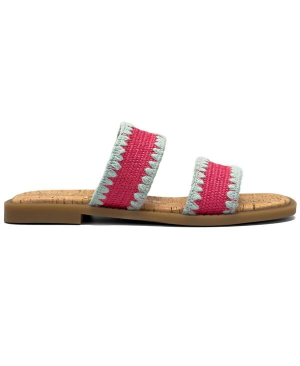 エアロソールズ レディース シューズ スリッポン・ローファー サンダル Aerosoles Womens Centro SlipOn Flat Sandals Magenta マゼンタ