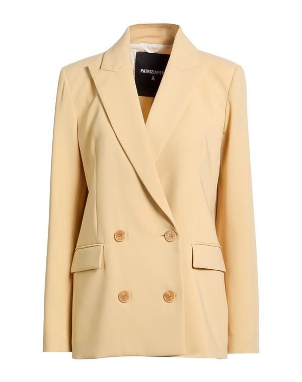 パトリツィア ペペ レディース アウター ジャケット・ブルゾン PATRIZIA PEPE テーラードジャケット Beige ベージュ
