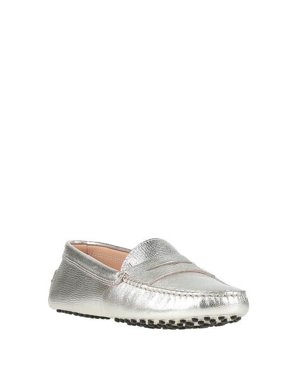 【送料無料】 トッズ レディース スリッポン・ローファー シューズ モカシン Silver