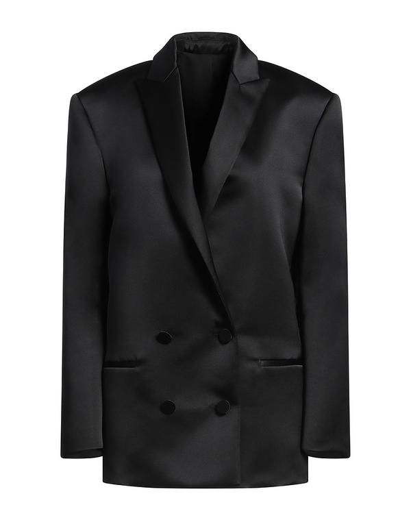 フィロソフィーデロレンゾセラフィーニ レディース アウター ジャケット・ブルゾン PHILOSOPHY di LORENZO SERAFINI テーラードジャケット Black ブラック