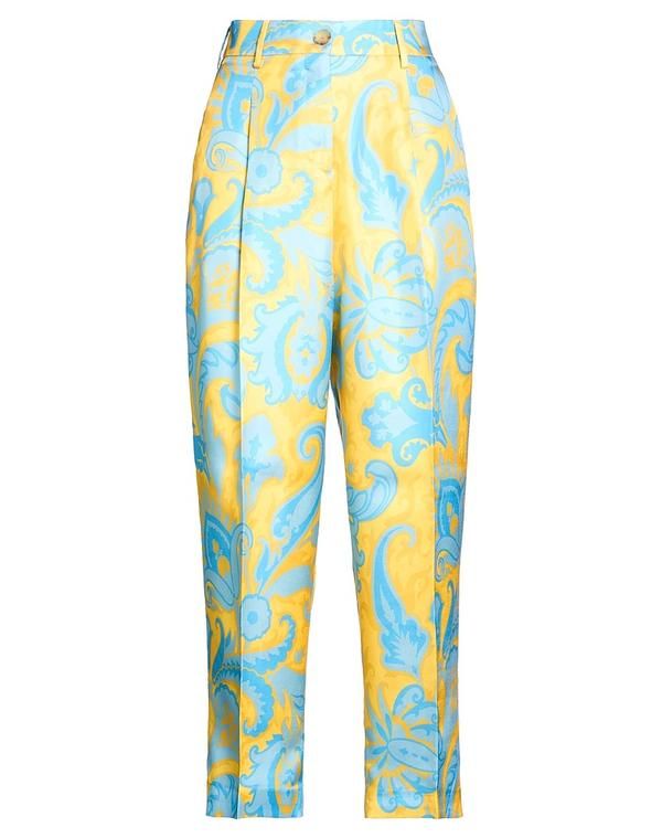 エトロ レディース ボトムス カジュアルパンツ ETRO Azure Blue ブルー