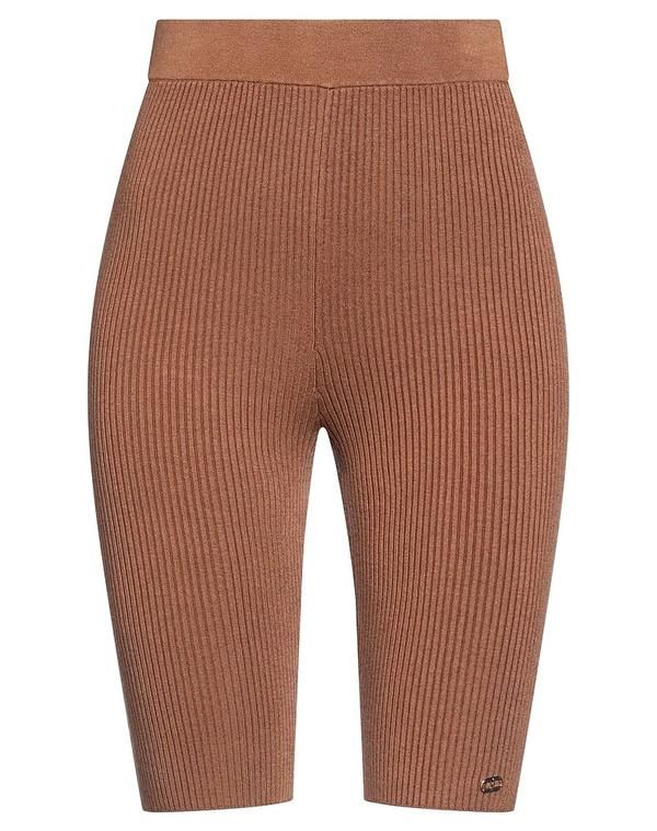 エリザベッタフランキ レディース ボトムス ハーフパンツ・ショーツ ショートパンツバミューダパンツ ELISABETTA FRANCHI Brown ブラウン