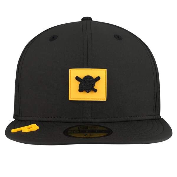 ニューエラ メンズ アクセサリー 帽子 Mens New Era Black Pittsburgh Pirates 2026 Clubhouse Alternate 59FIFTY Fitted Ha