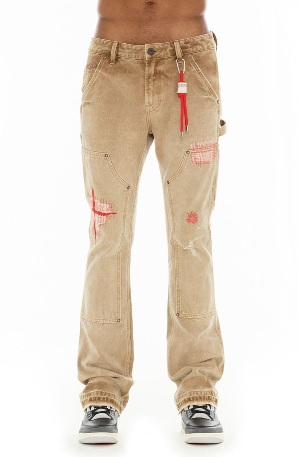 カルト オブ インディビジュアリティ メンズ ボトムス デニムパンツ ブーツカット ブーツ ジーンズ Cult of Individuality Lenny 603 Carpenter Bootcut