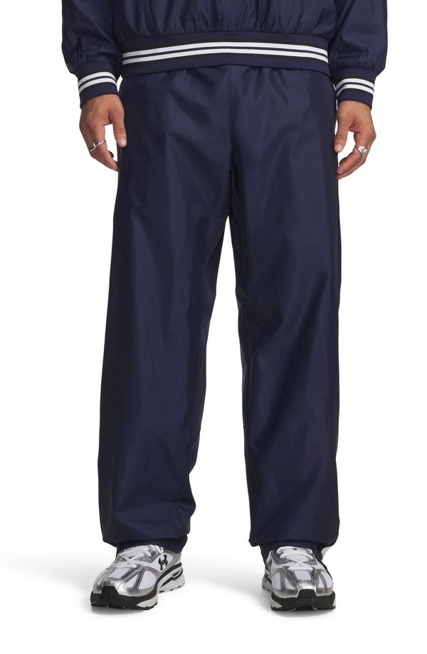 アンダーアーマー メンズ ボトムス カジュアルパンツ Under Armour Icon Woven Pants Midnight Navy ネイビー