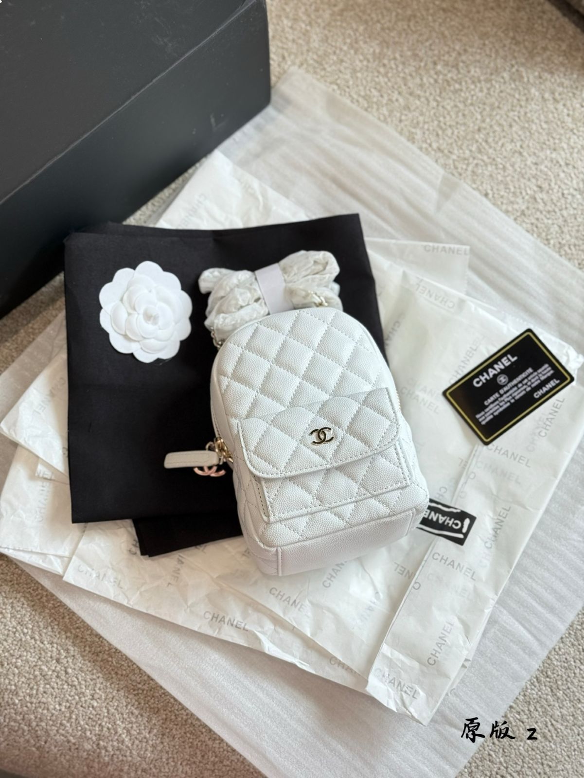 【今日特価】Chanel 24c ブラックオークリー リザー ダブルショルダーバッグ-WTO輸入3