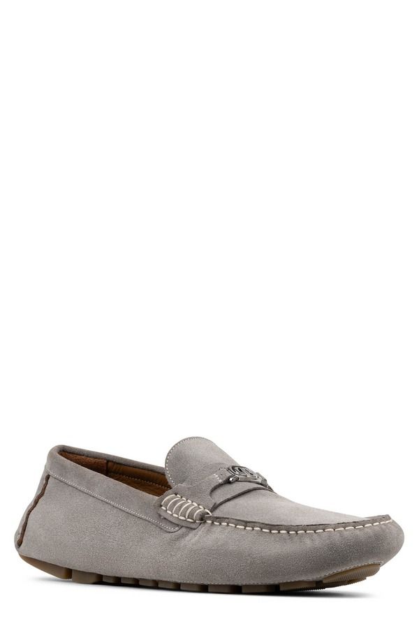 ドナルドプリネール メンズ シューズ スリッポン・ローファー Donald Pliner Bit Driving Loafer Cloud Grey グレー