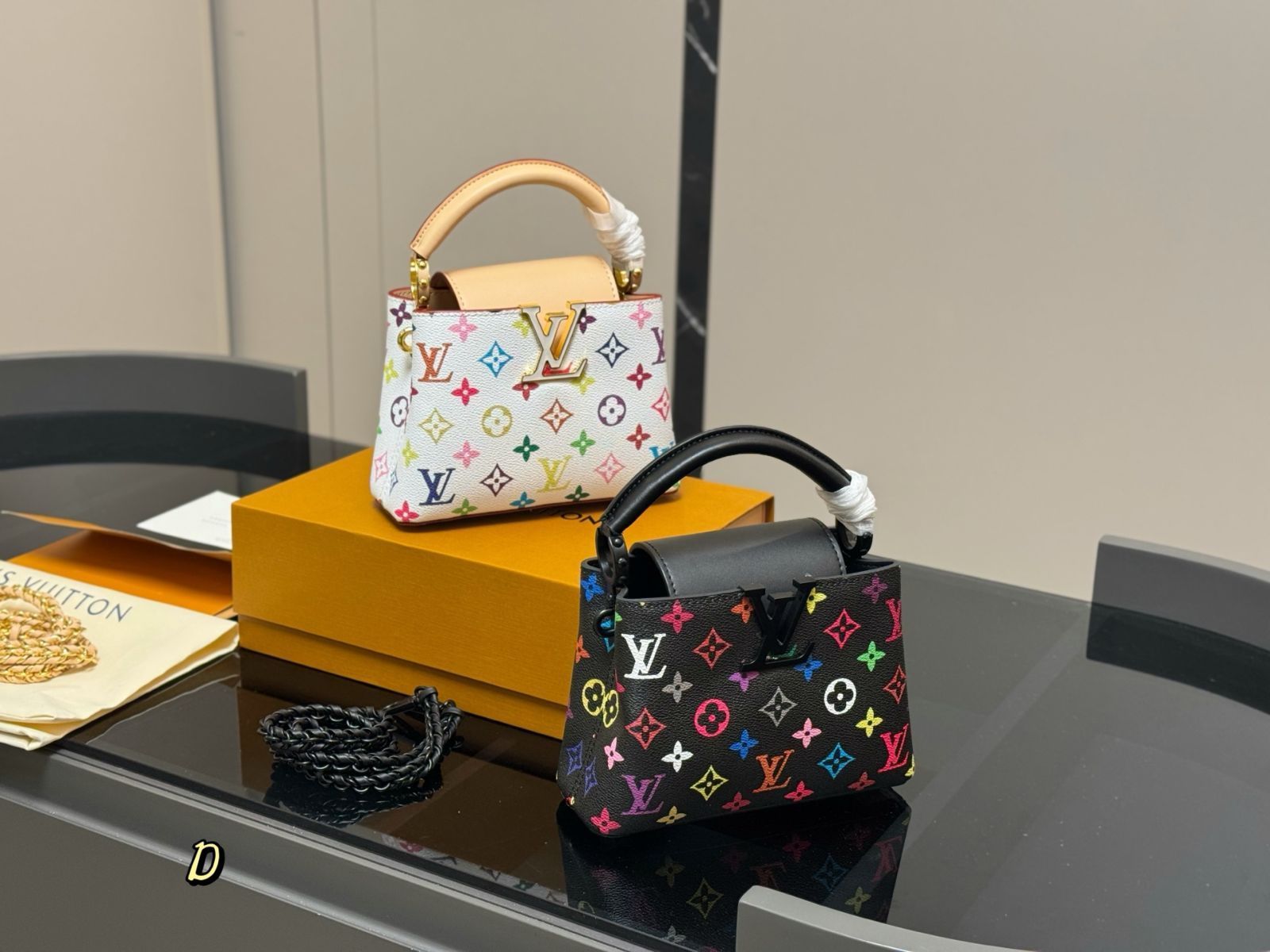 【今日特価】LV Capucines Mini Bag ルイ・ヴィトン カプシーヌ ミニ-WTO輸入2