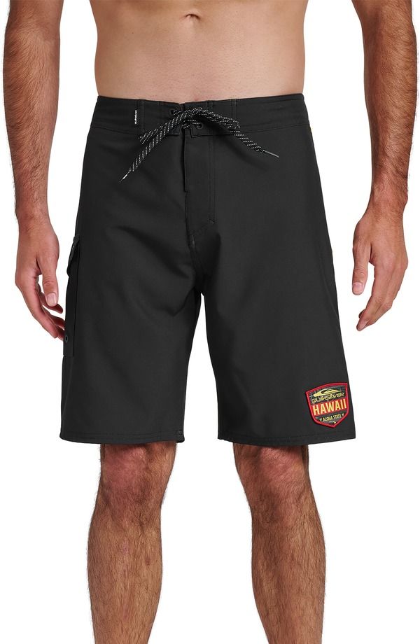 クイックシルバー メンズ 水着 ハーフパンツ・ショーツ ショートパンツ Quiksilver HI Sidewind 20 Board Shorts Black ブラック