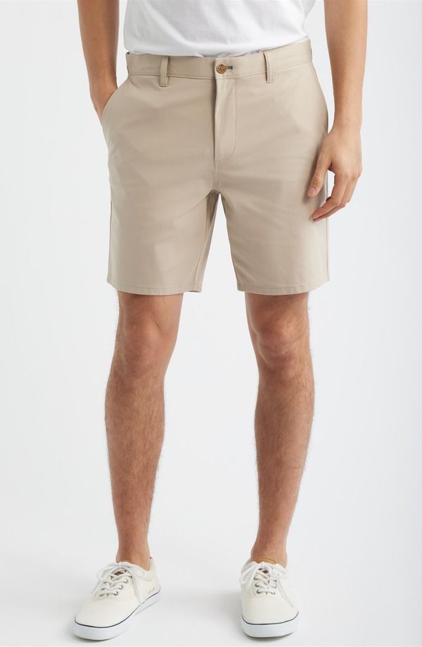 ジョニー オー メンズ ボトムス ハーフパンツ・ショーツ ショートパンツ コットン johnnieO Jupiterstretch Cotton Blend Chino Shorts Khaki カー