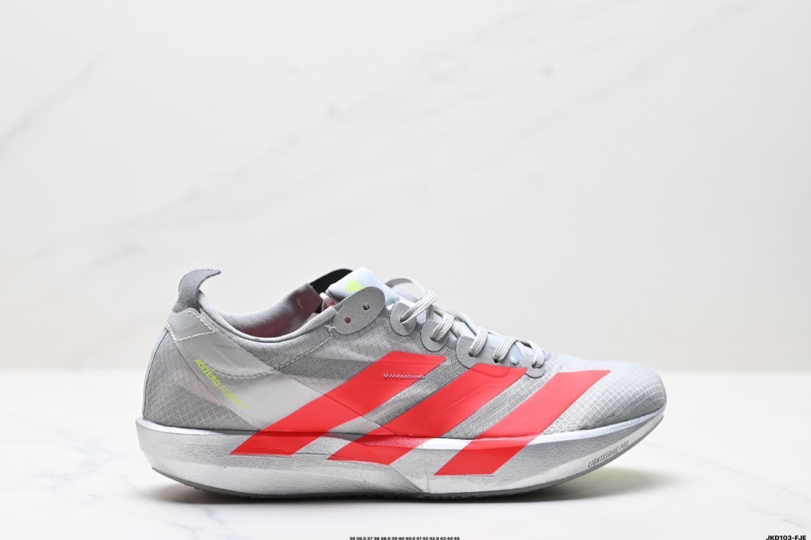 Adidas Adizero Adios 9 M（アディダス アディゼロ アディオス 9 M）　マラソン向けフライラインジャカー素材を採用した軽量通気性のあるレクリエーションスポーツランニングシューズ-MM輸入