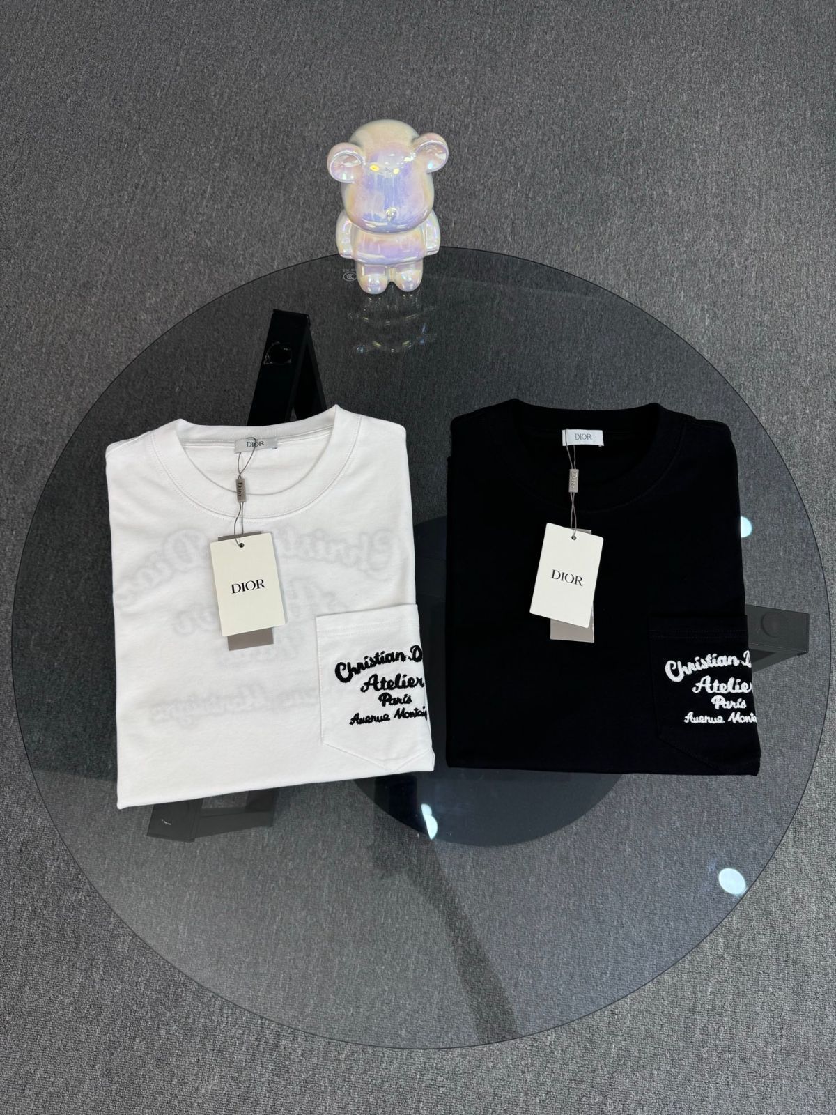 【今日特価】Dior 2025SS ユニセックス ショートスリーブ T シャツ
