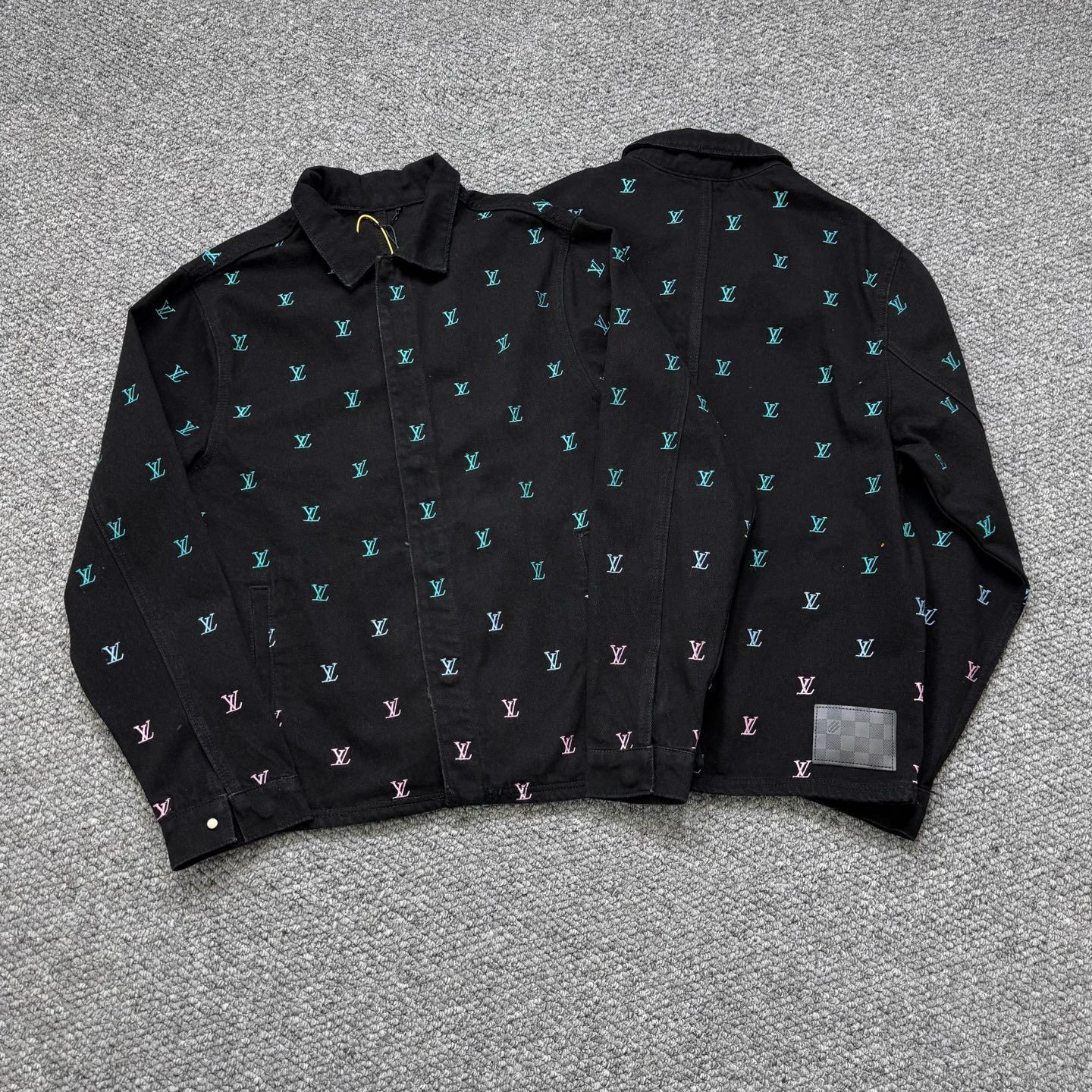 【今日特価】Louis Vuitton 25SS フェリックス コレクション LV ロゴ デニムセット