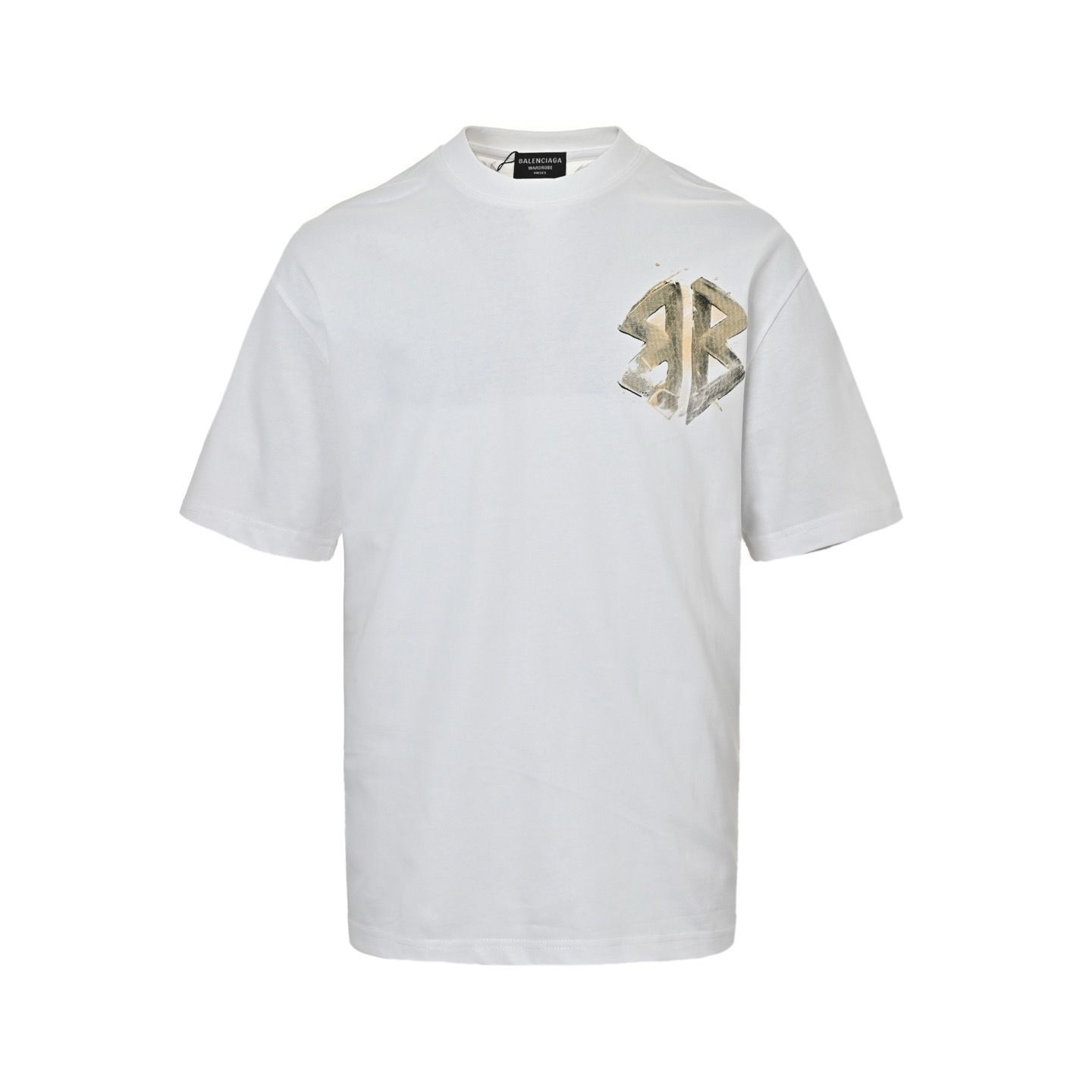 【今日特価】Balenciaga 手描きダブル B T シャツ