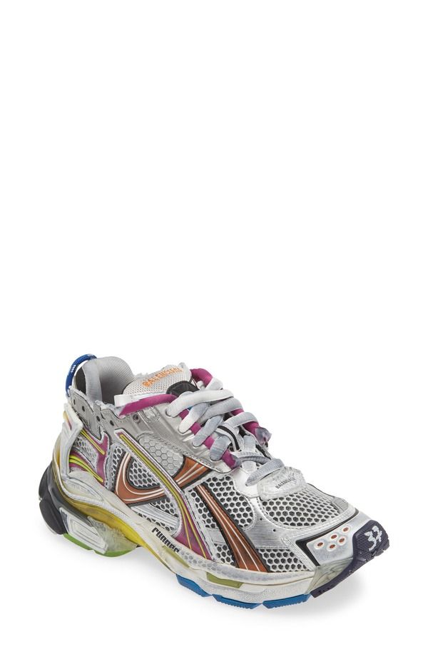 バレンシアガ レディース シューズ スニーカー Balenciaga Runner Sneaker Grey Multi グレー