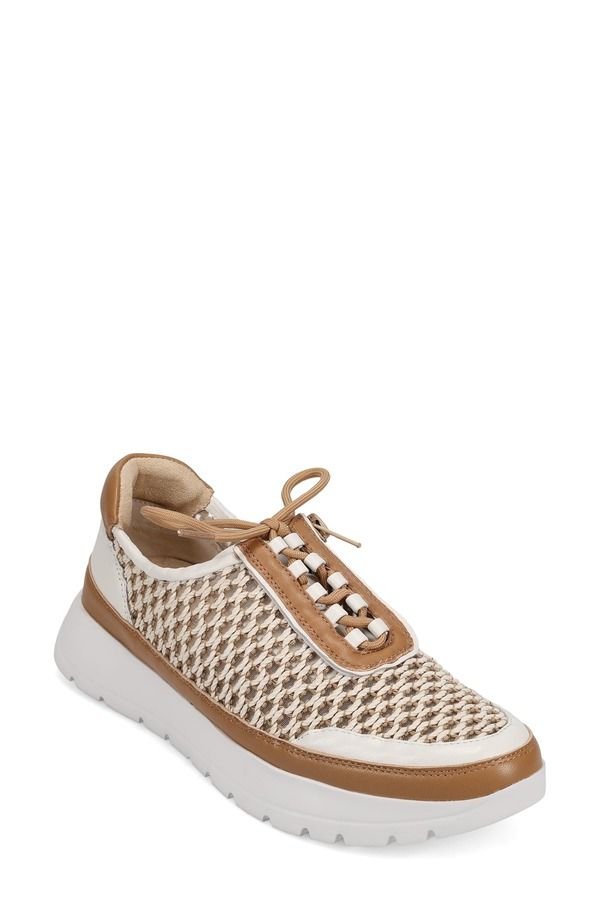 ベネリ レディース シューズ スニーカー プラットフォーム VANELi Qubi Platform Sneaker Beige ベージュ