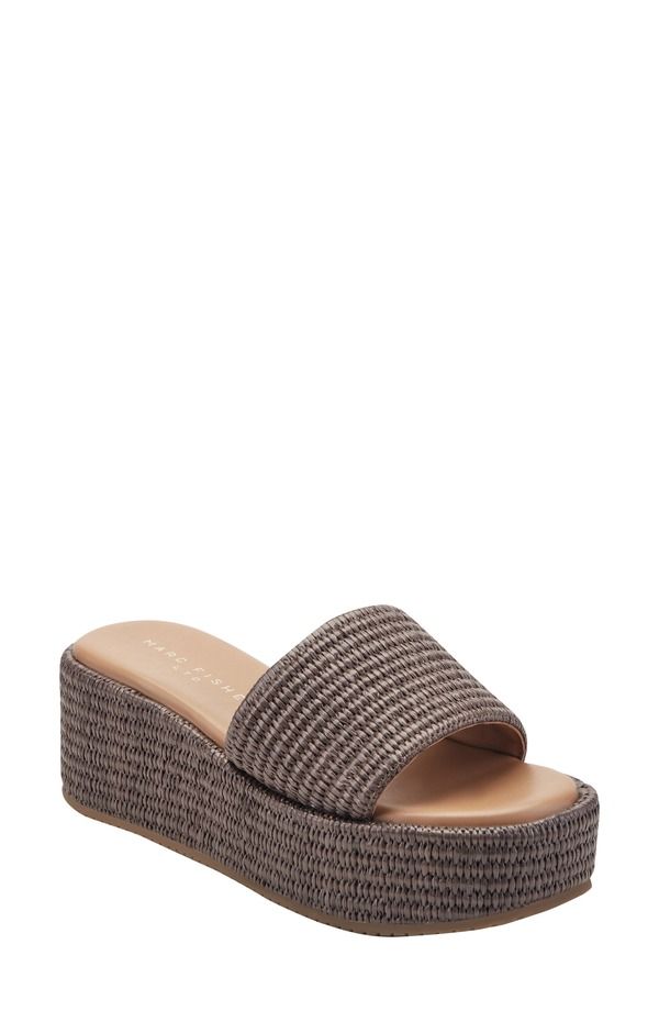 マーク・フィッシャー レディース シューズ サンダル プラットフォーム Marc Fisher LTDaylin Platform Sandal Medium Brown ブラウン