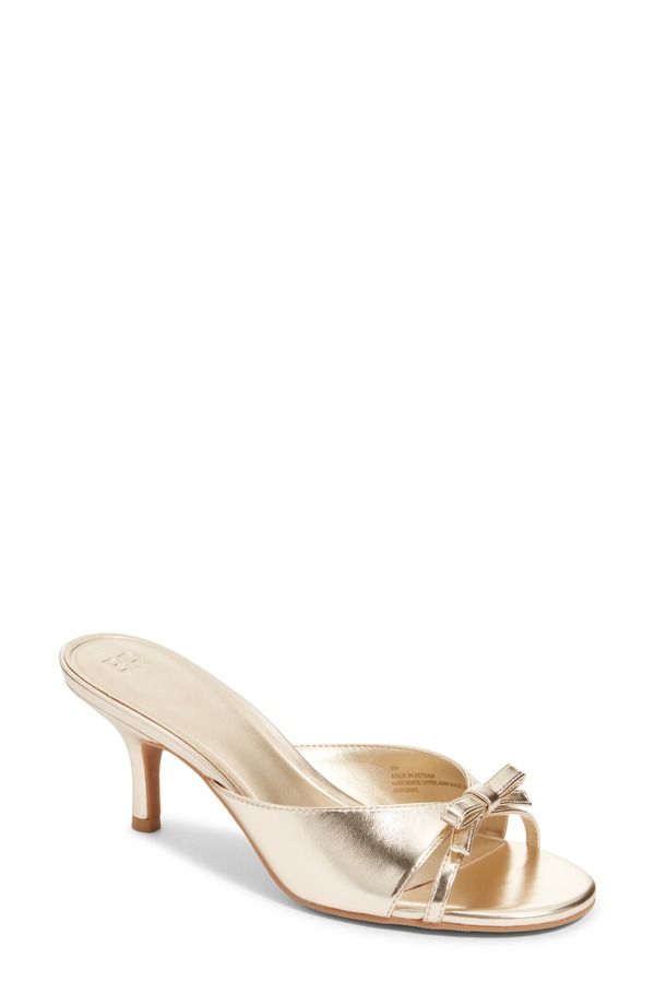 ビーピー レディース シューズ サンダル ヒール BP Zaya Heeled Sandal Gold Light Metallic ゴールド