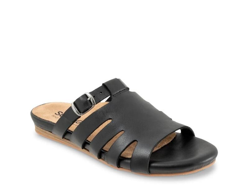 ソフトウォーク レディース シューズ サンダル SoftwalkCarolina Sandal Black ブラック