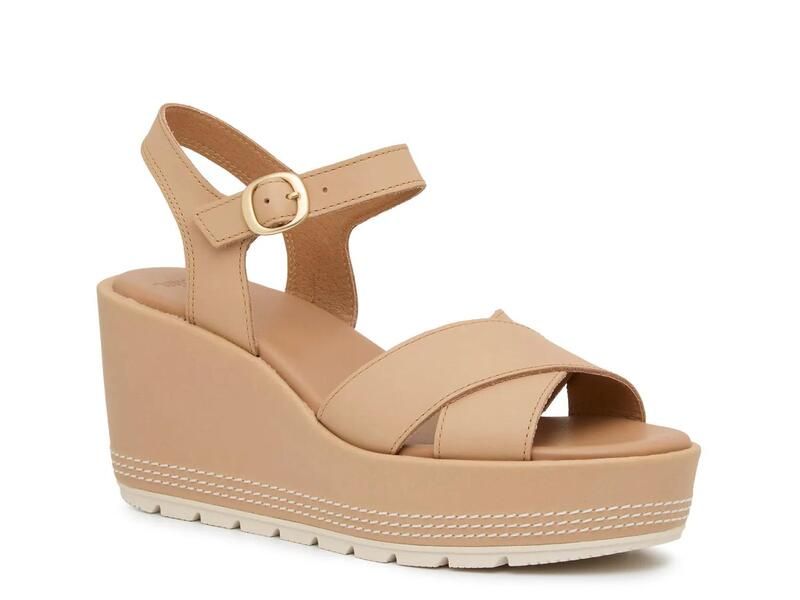 ソレル レディース シューズ サンダル SORELSunpeak Wedge Sandal Beige ベージュ