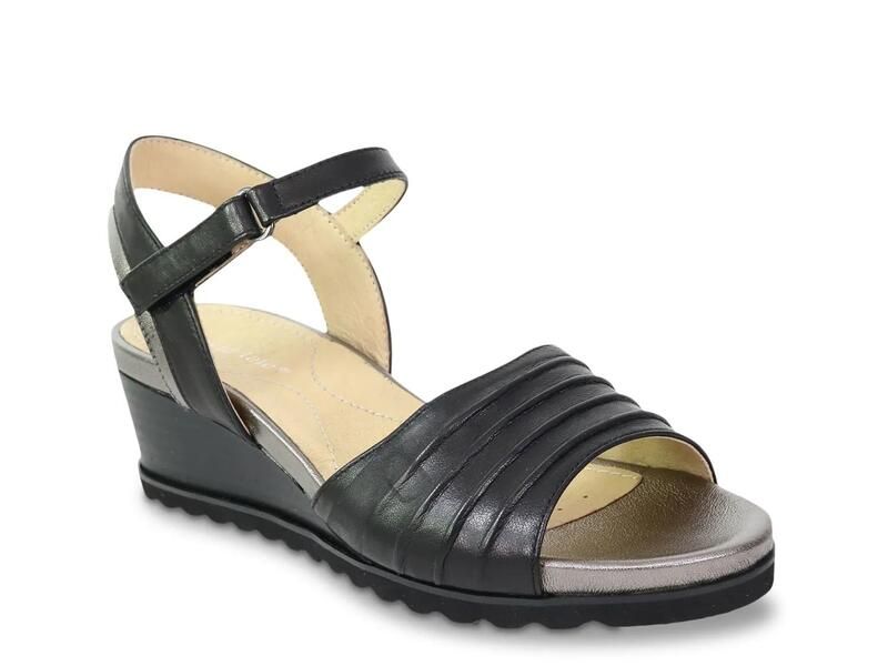 ダイビッドテイト レディース シューズ サンダル David TateKena Wedge Sandal Black ブラック