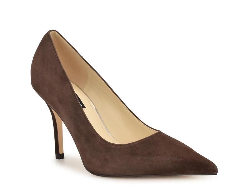 ナインウェスト レディース シューズ パンプス Nine WestGemmha Pump Dark Brown Suede ブラウン