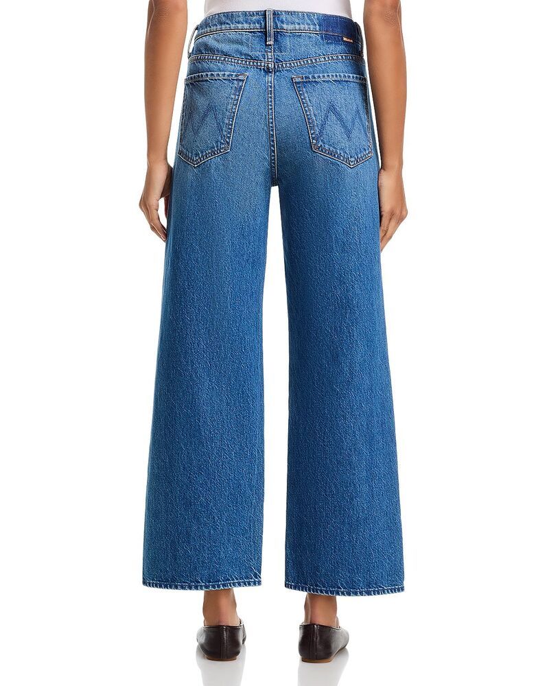 マザー レディース ボトムス デニムパンツ ジーンズ MOTHER The Dodger Button Flood Jeans Thumb Green Thumb グリーン